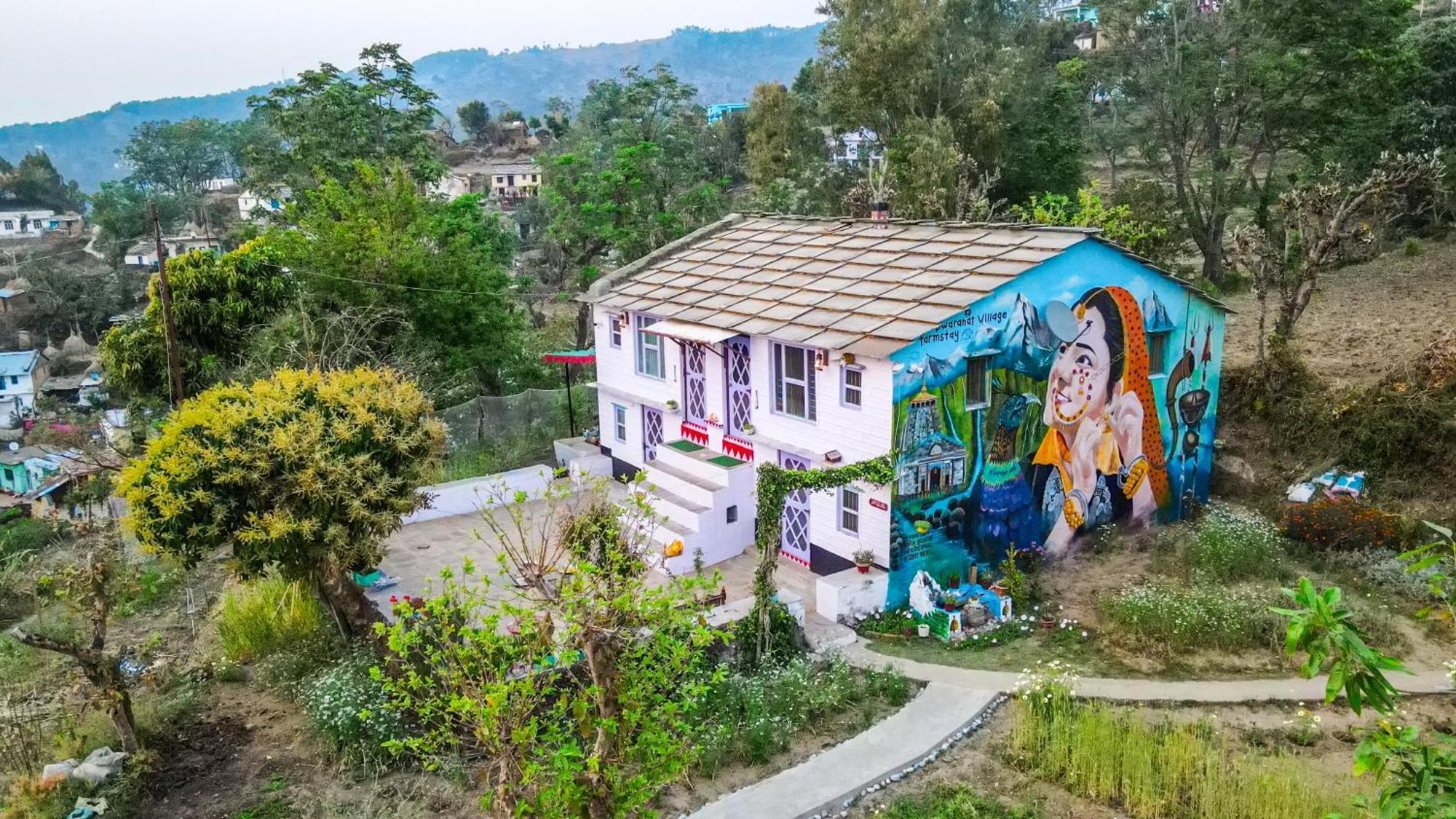 Dwarahat Village Farmstay- Babaji'S Cave 외부 사진